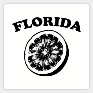 Sunny Florida Orange Sticker